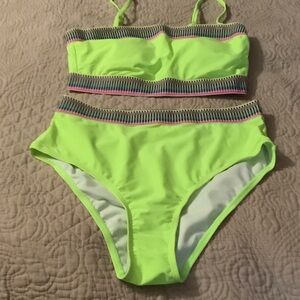 Neon Green Bikini Set